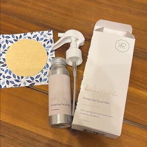 Kate Ryan Energizing Facial Mist &Compressed Facial Exfoliating Cleanser Sponge